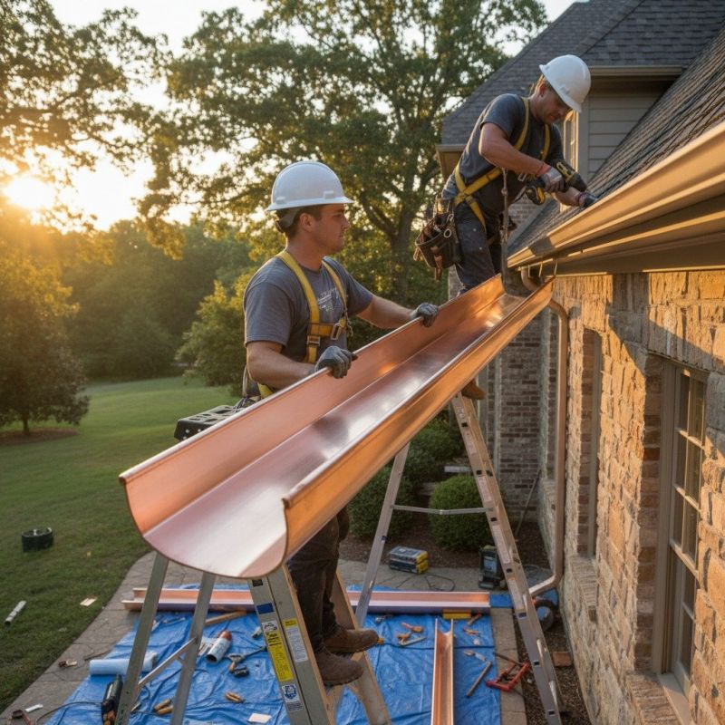 Copper Roofing Installation