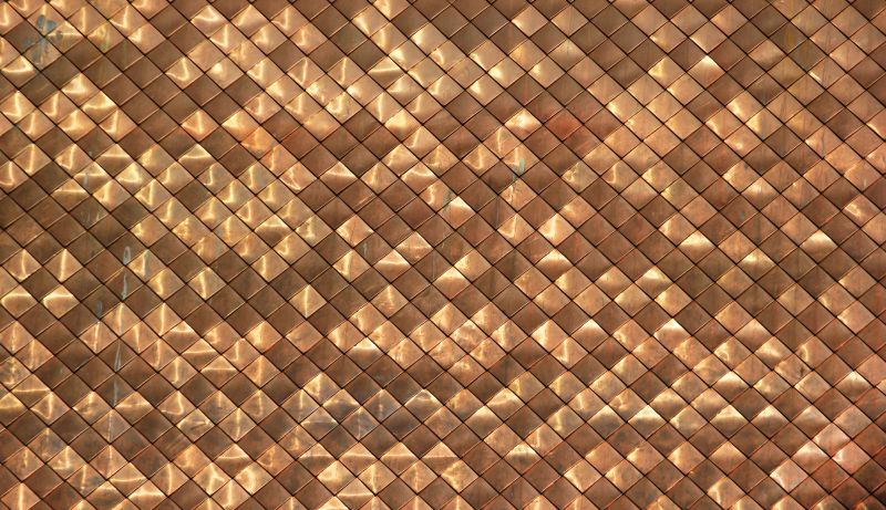 Copper Roofing Material