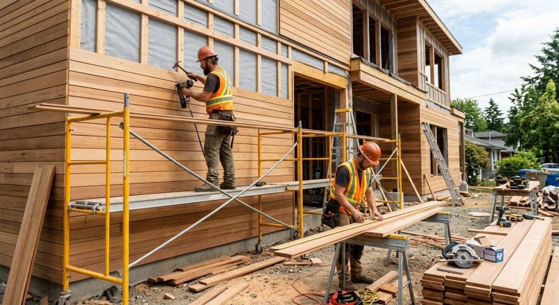 Wood Cladding Replacement in Boston, MA