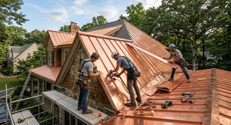 Copper Roofing Installation Service